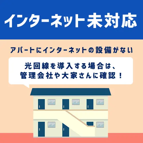 インターネット未対応